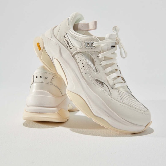 Brandblack Shoes - Brandblack SAGA Women's Cream White Sneakers